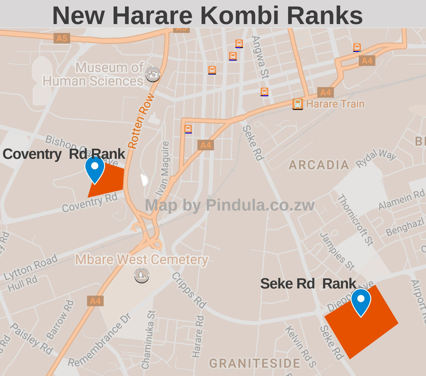 Harare Road Map