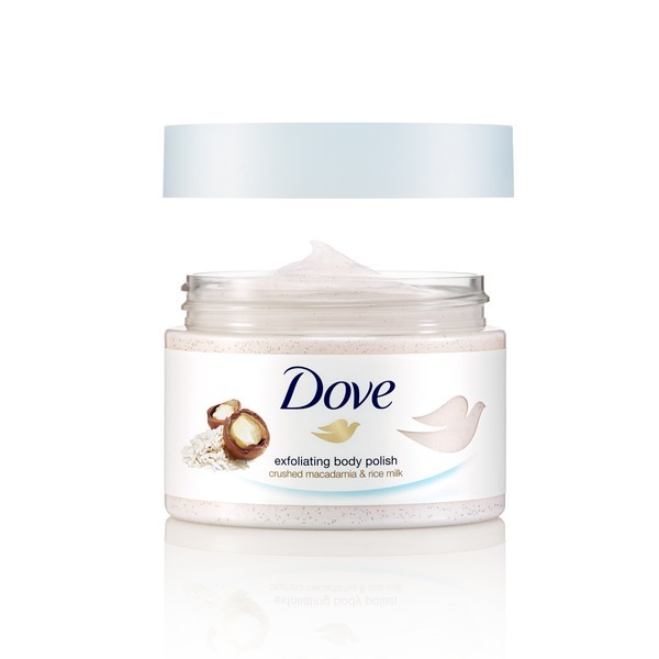 Dove Exfoliating Body Scrub Macadamia & Rice Milk