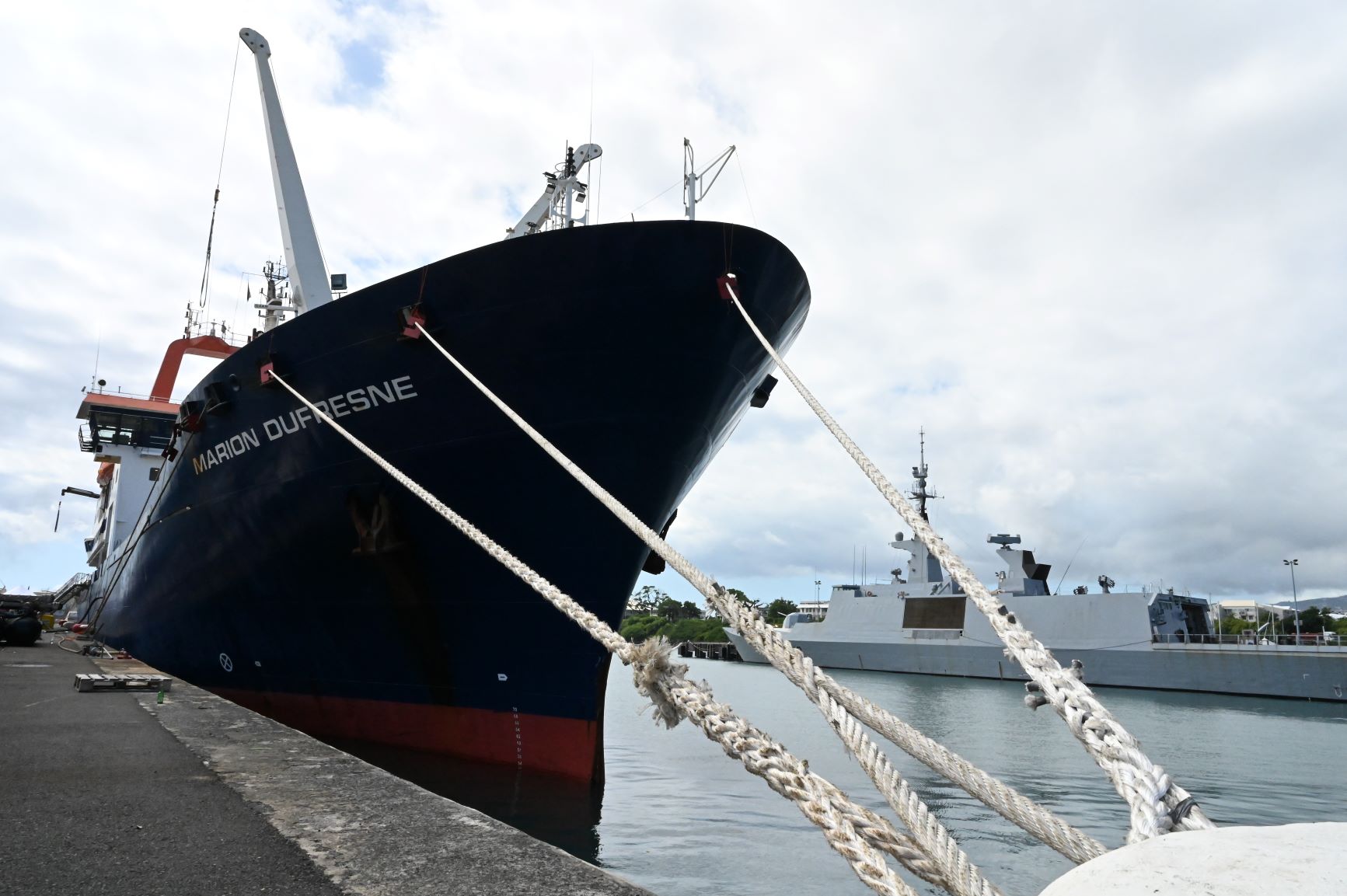 Départ du Marion Dufresne pour OP2 de La Réunion Terres australes et