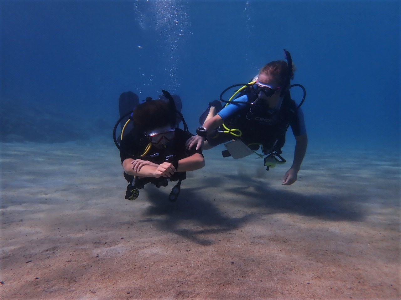 Diving in Cyprus Taba Diving Centre Underwater Navigation