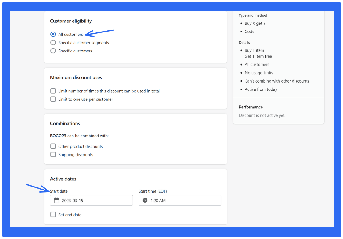 How to set up BOGO Discounts on Shopify [StepbyStep Guide] ADG