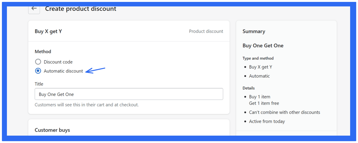How to set up BOGO Discounts on Shopify [StepbyStep Guide] ADG