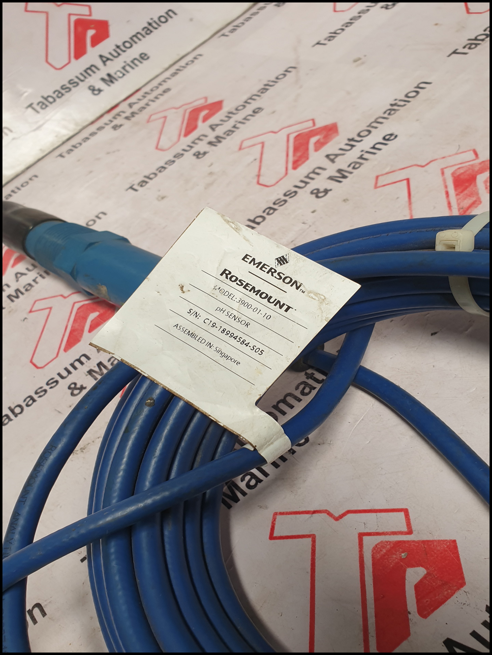 ROSEMOUNT 3900 01 10 ANALYTICAL PH SENSORROSEMOUNT 3900 01 10 ANALYTICAL PH SENSOR MARINE