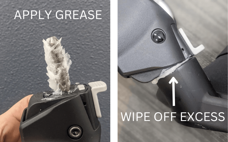 How to Fix Wobbly / Noisy / Stiff Front Wheels The Amazing Baby Company