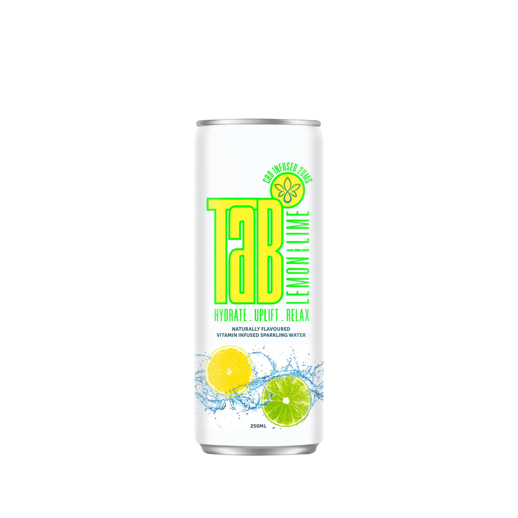 TaB CBD Infused Lemon and Lime Drink TAB Drinks