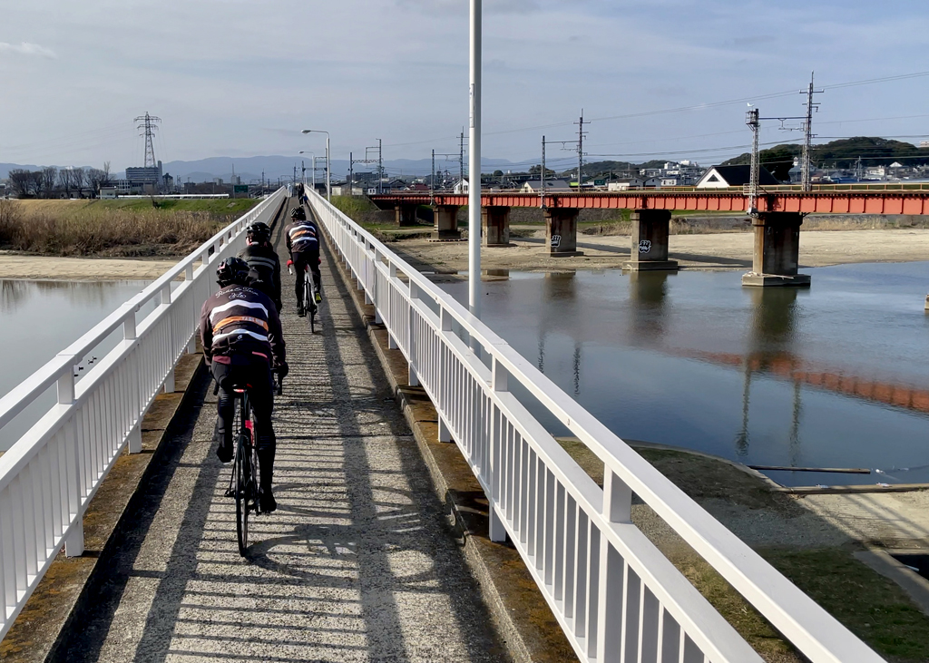 大和川から石川沿いを走るサイクリングロード TABIRIN（たびりん）