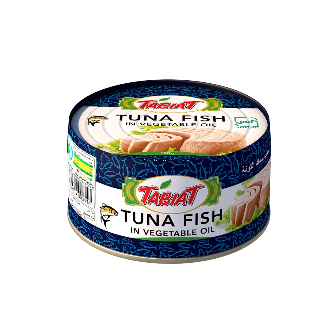 Canned tuna fish in oil طبیعت سبز پارس کهن