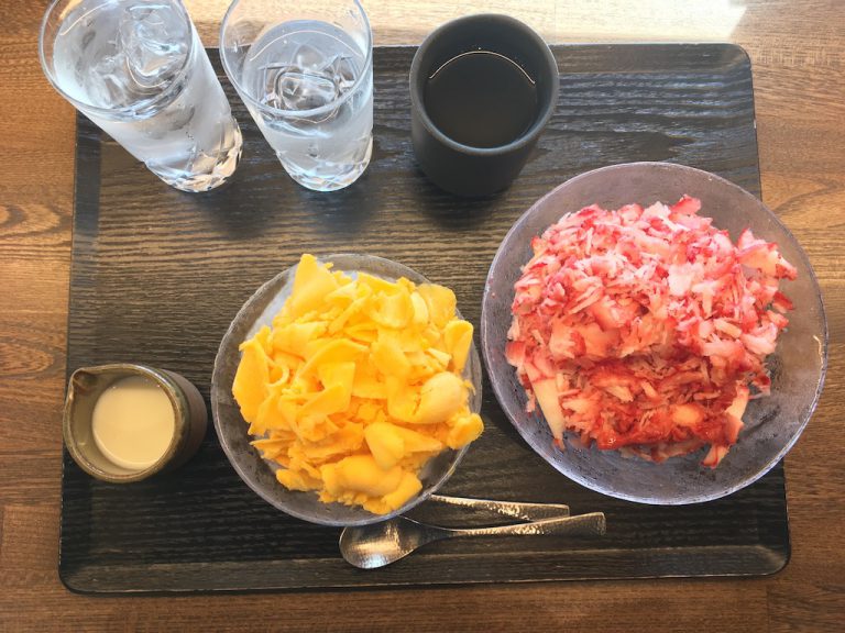 小田原港・フルーツかき氷「ひととせの雪」レビュー たびもん