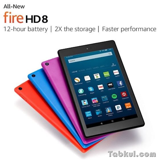 Amazonが新型『Fire HD 8』発表、Alexa対応やスペック向上―価格・発売日・スペック