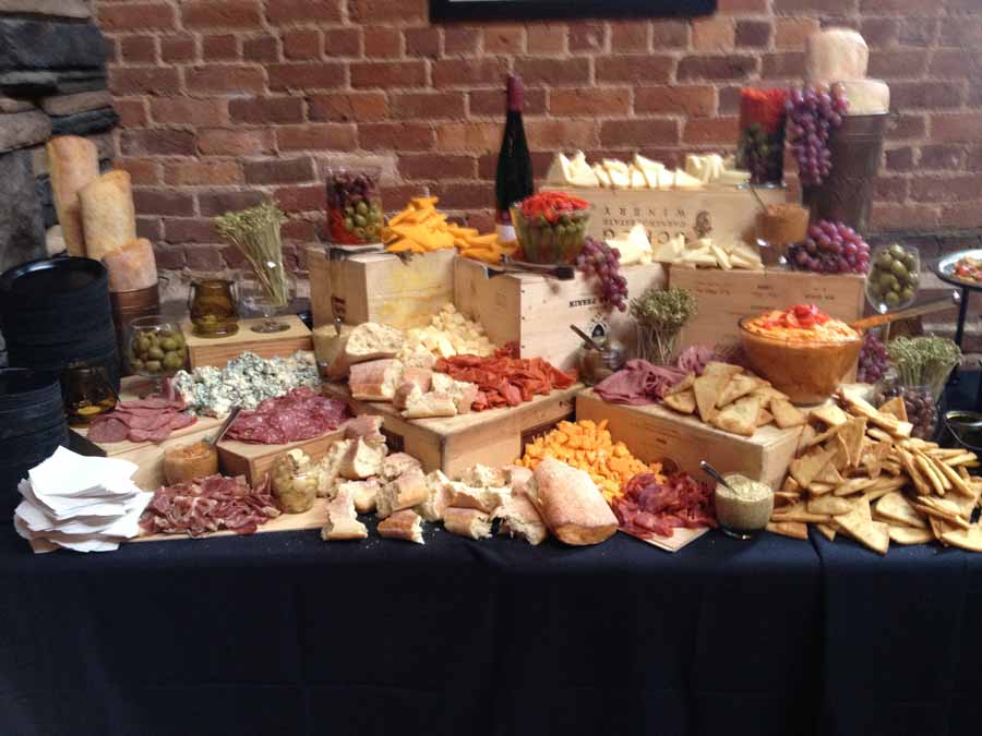 Meat and Cheese Display Table 301 Catering
