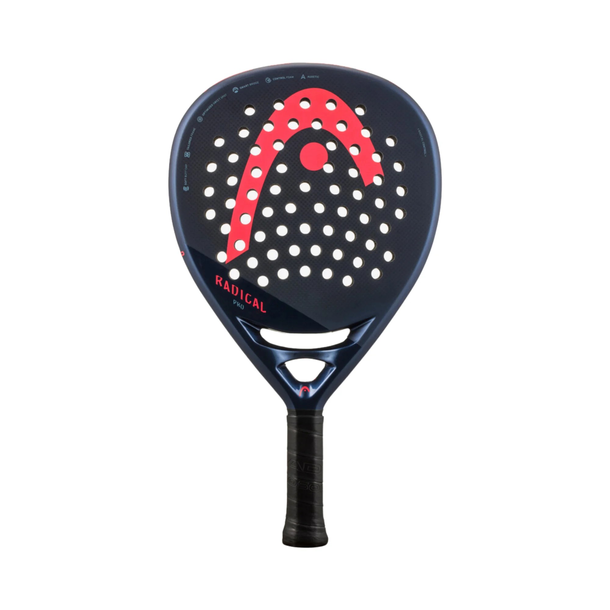 Head Radical Pro Padel Racquet Table and Court
