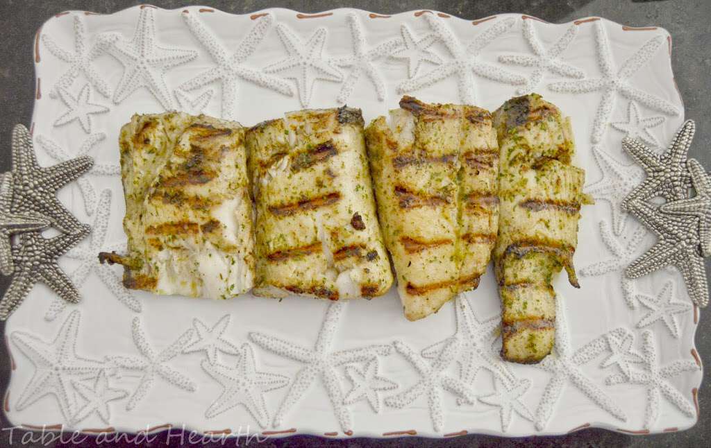 Cilantro Lime Grilled Fish Marinade Table and Hearth
