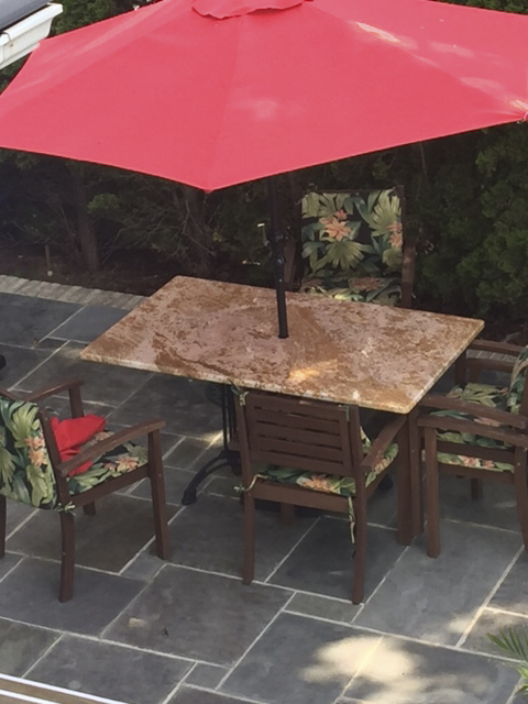 Custom Granite Patio Table with Our Bruni 2 x 2 ... (480 x 640 Pixel)