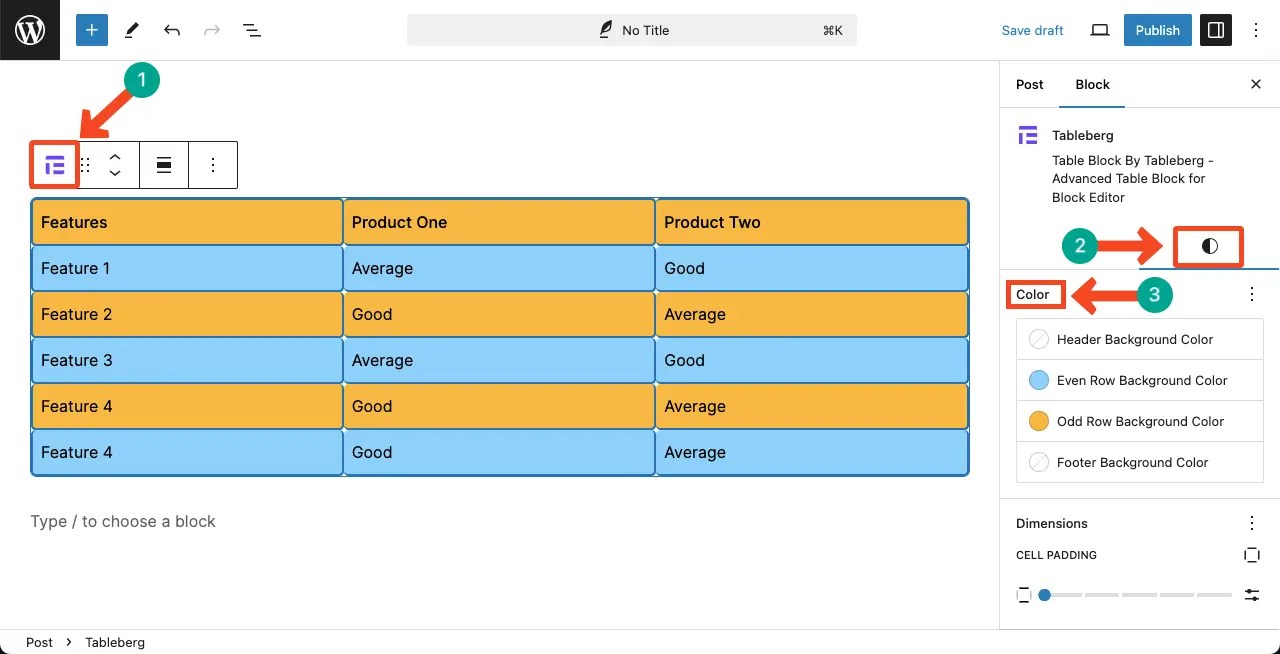 How to Format Tables in WordPress