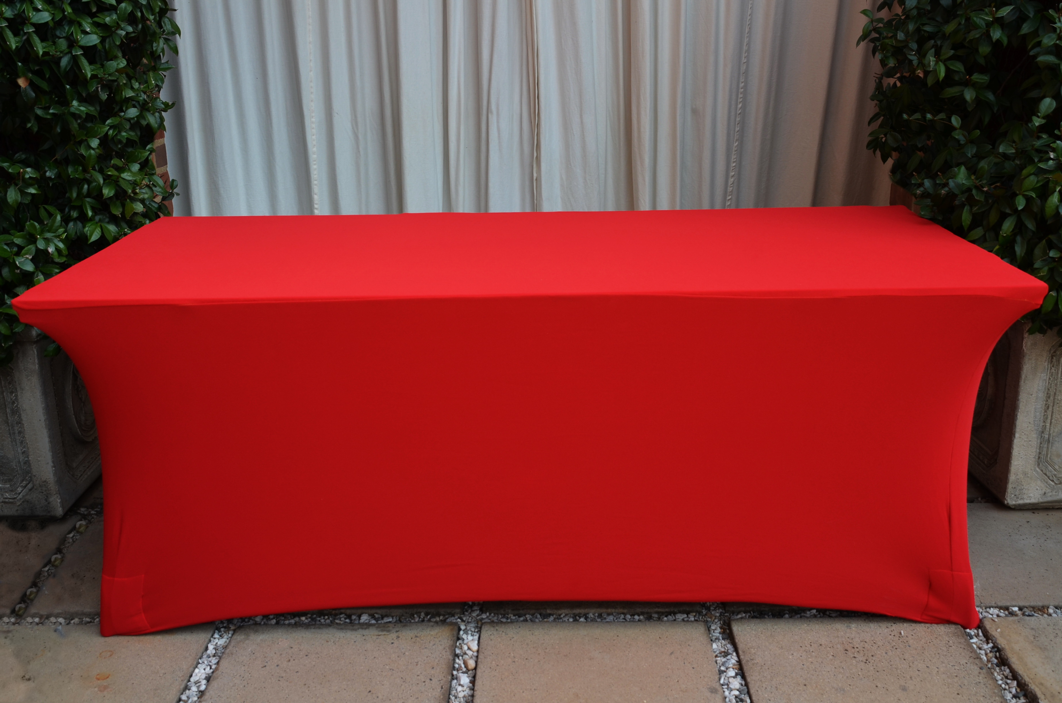 Red Stretch Tablecloths The Tablecloth Hiring Company