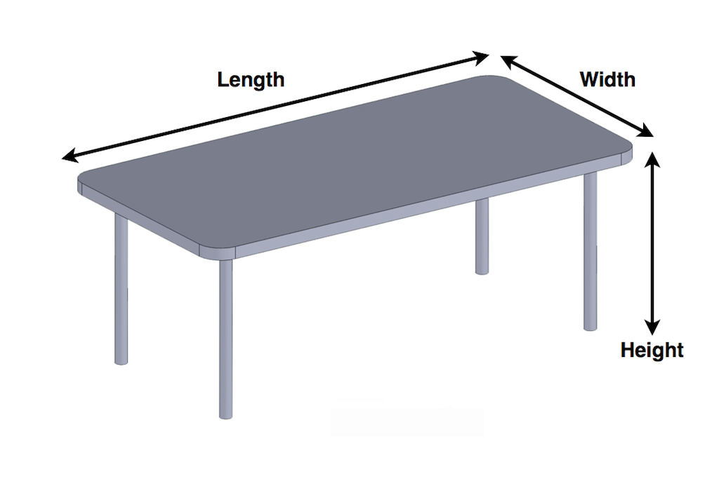 Table Guide Square Direct Linen