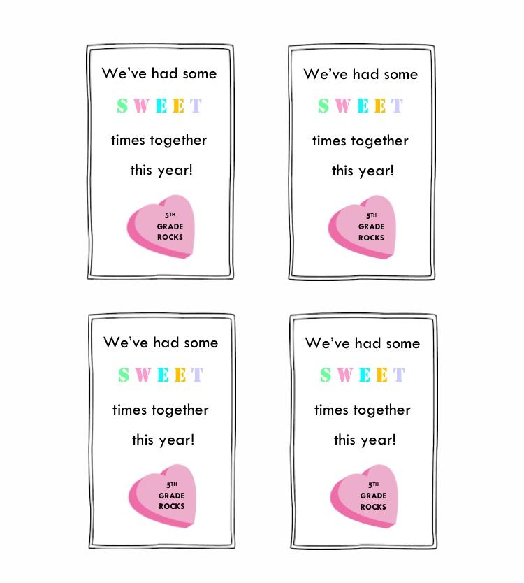 Valentine Ideas - Table for 5 Please