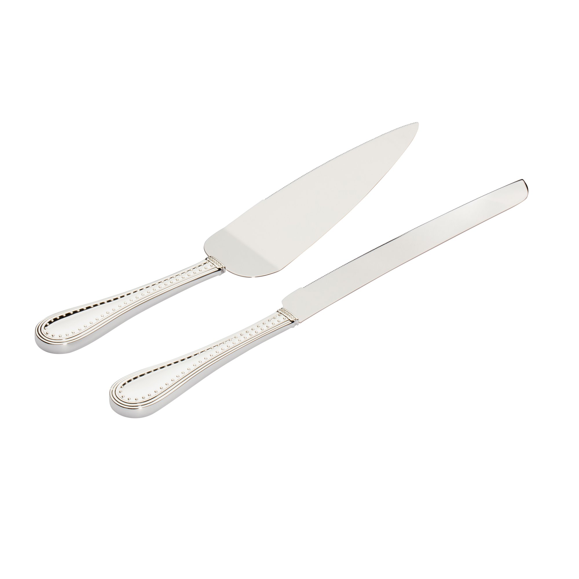 Wedgwood Vera Wang Grosgrain Cake Knife and Server Table For Louis