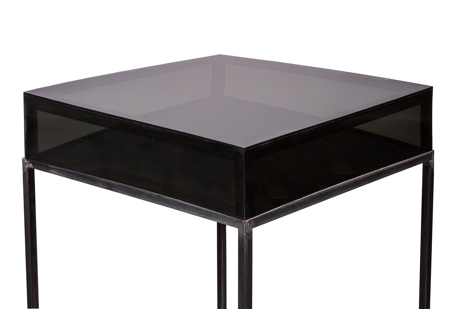Comet Standing Cocktail TableSmoked Lucite Table Manners
