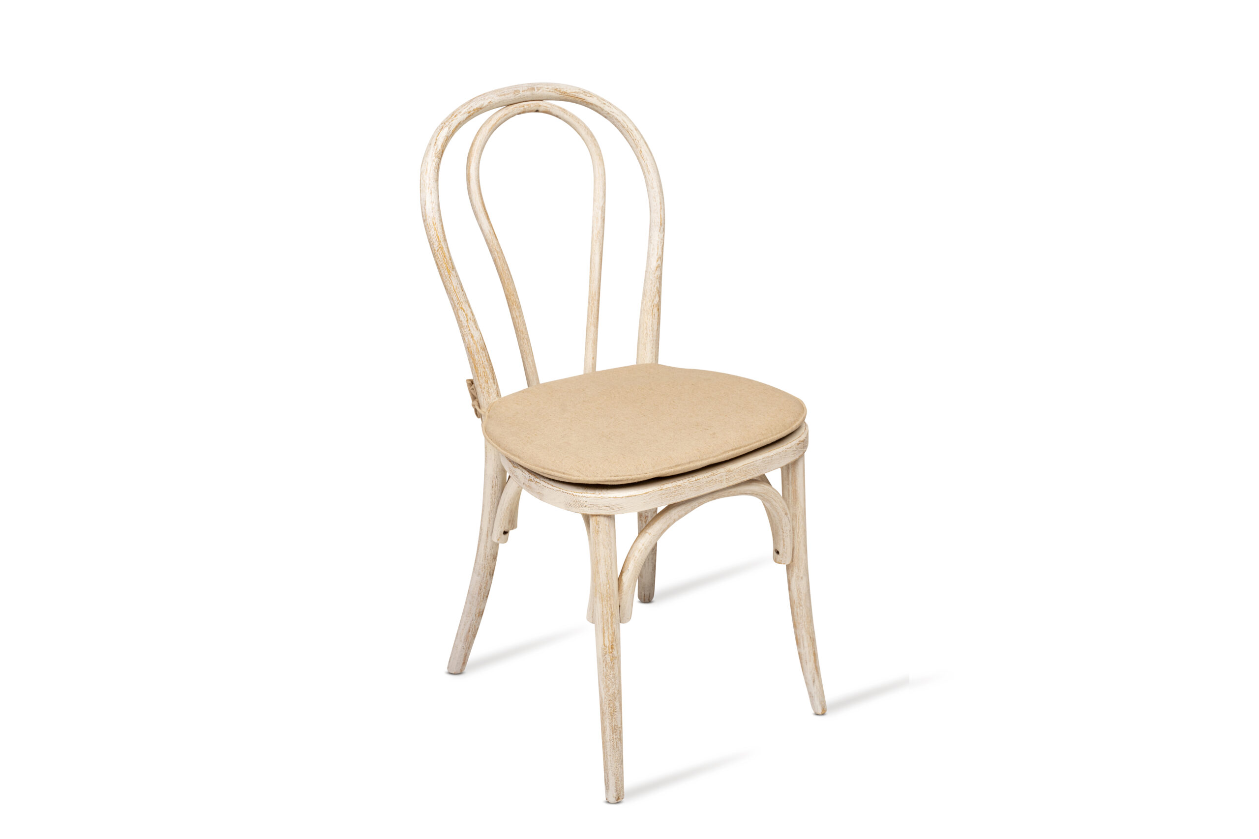 White Wash Bentwood Chair Table Manners