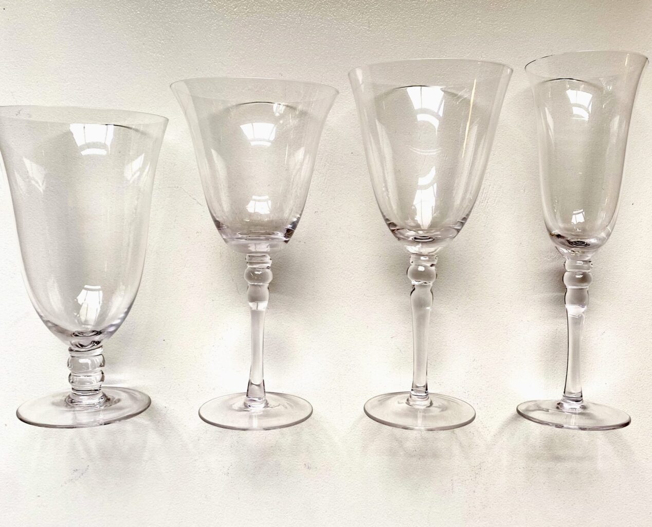 Florence Clear Glassware Table Manners