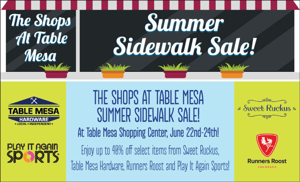 Table Mesa Boulder, CO