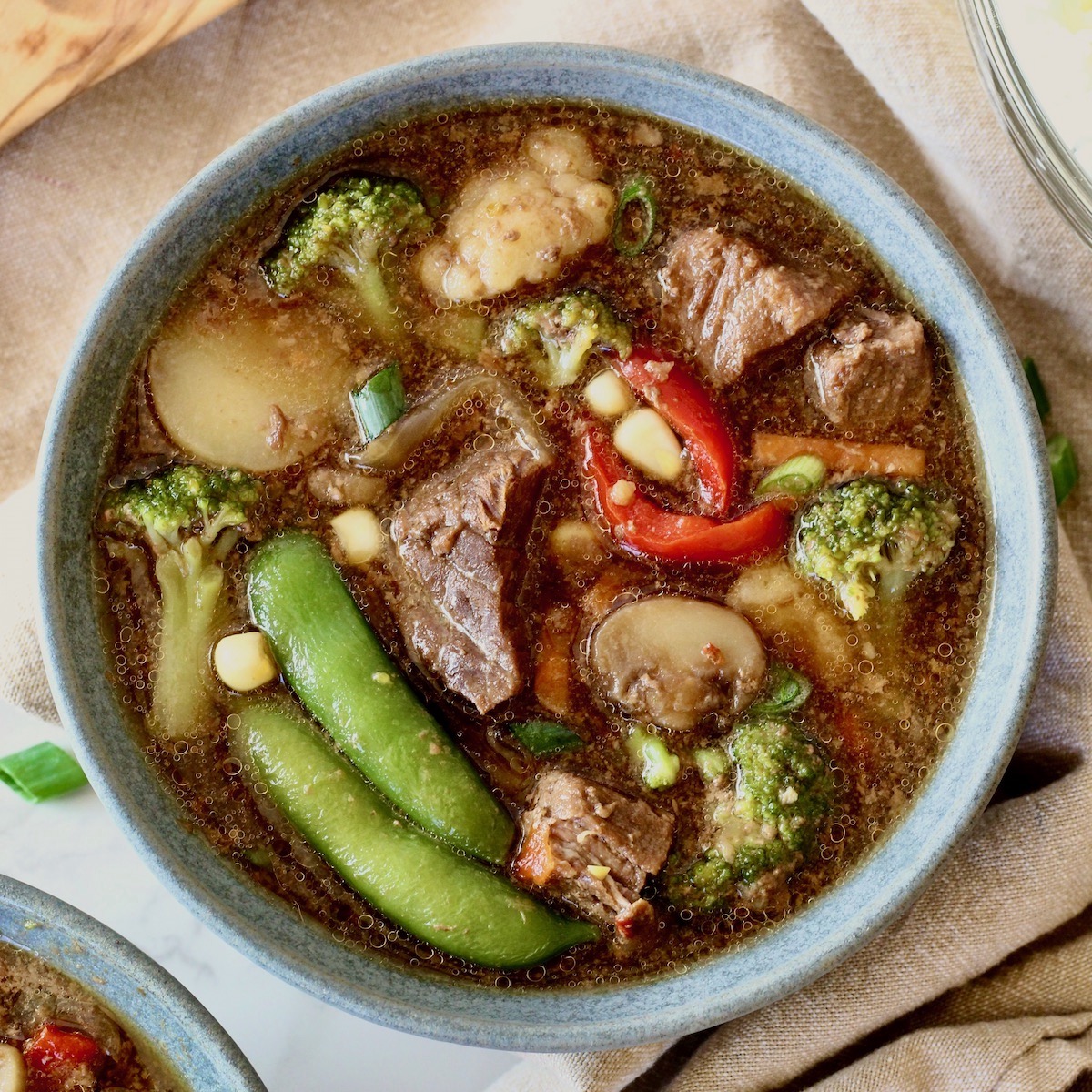 Korean Beef Stew Table Nutrition