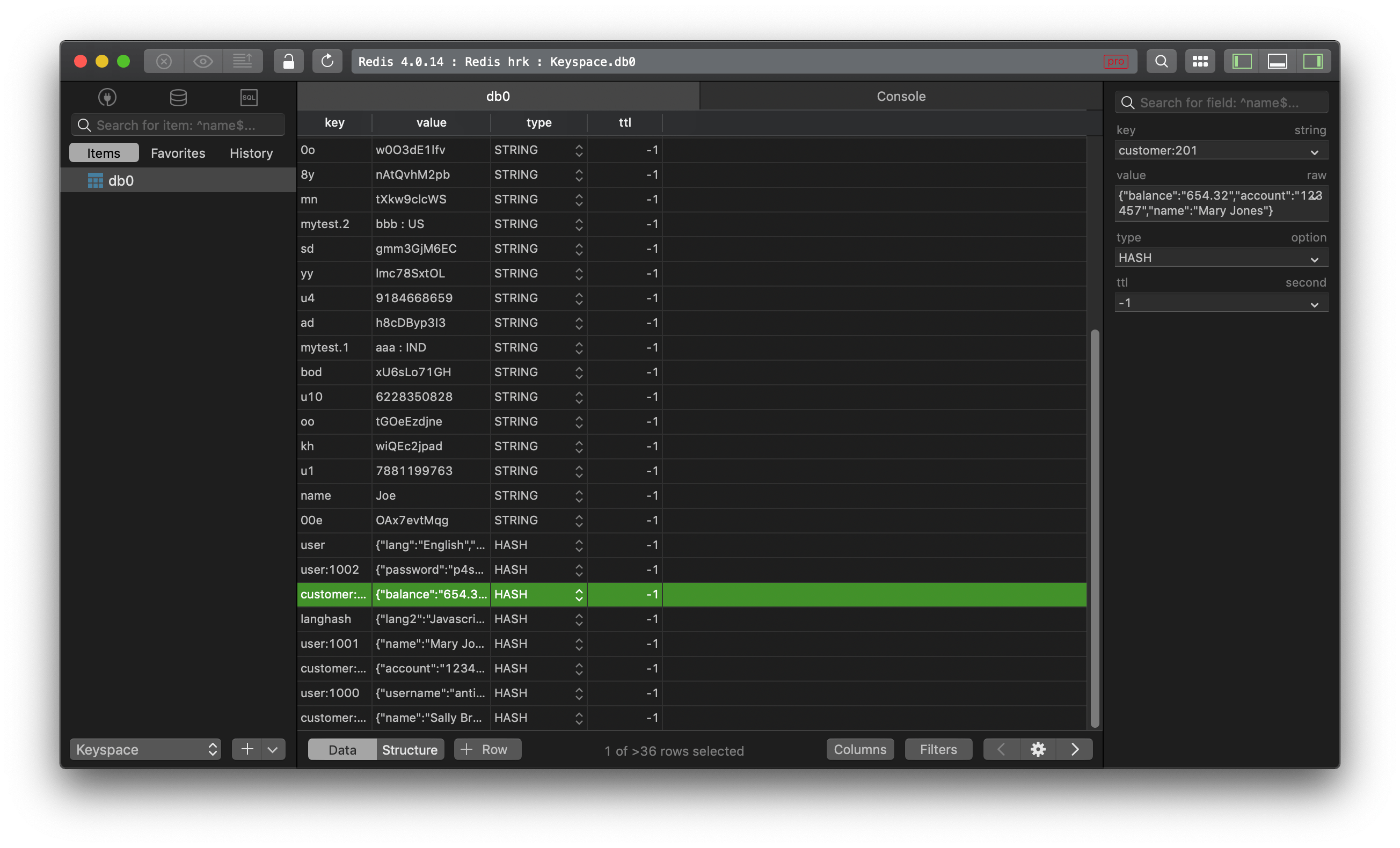 Best Redis GUI client for Mac TablePlus TablePlus