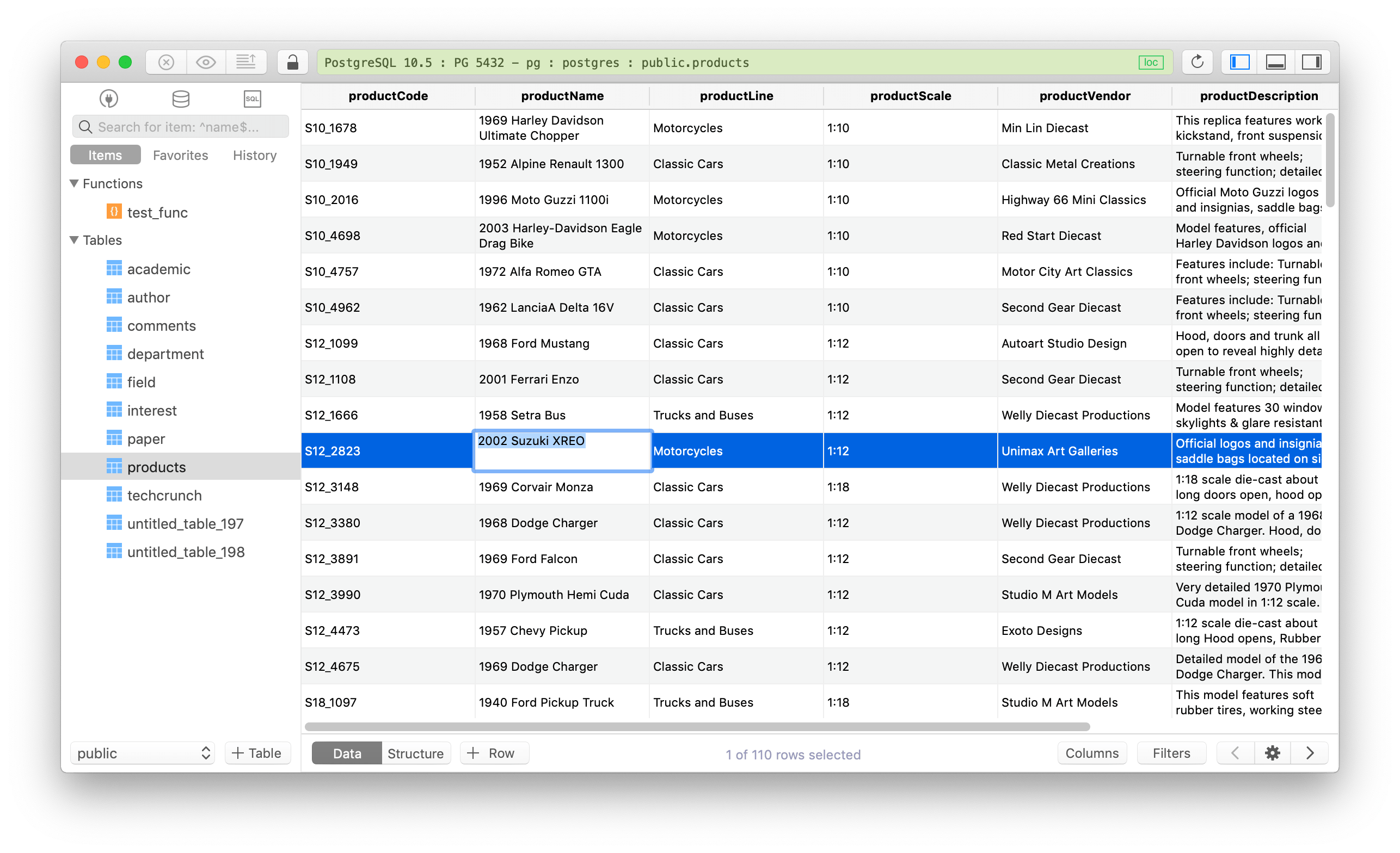 A native SQL Workbench alternative for Mac & Windows TablePlus