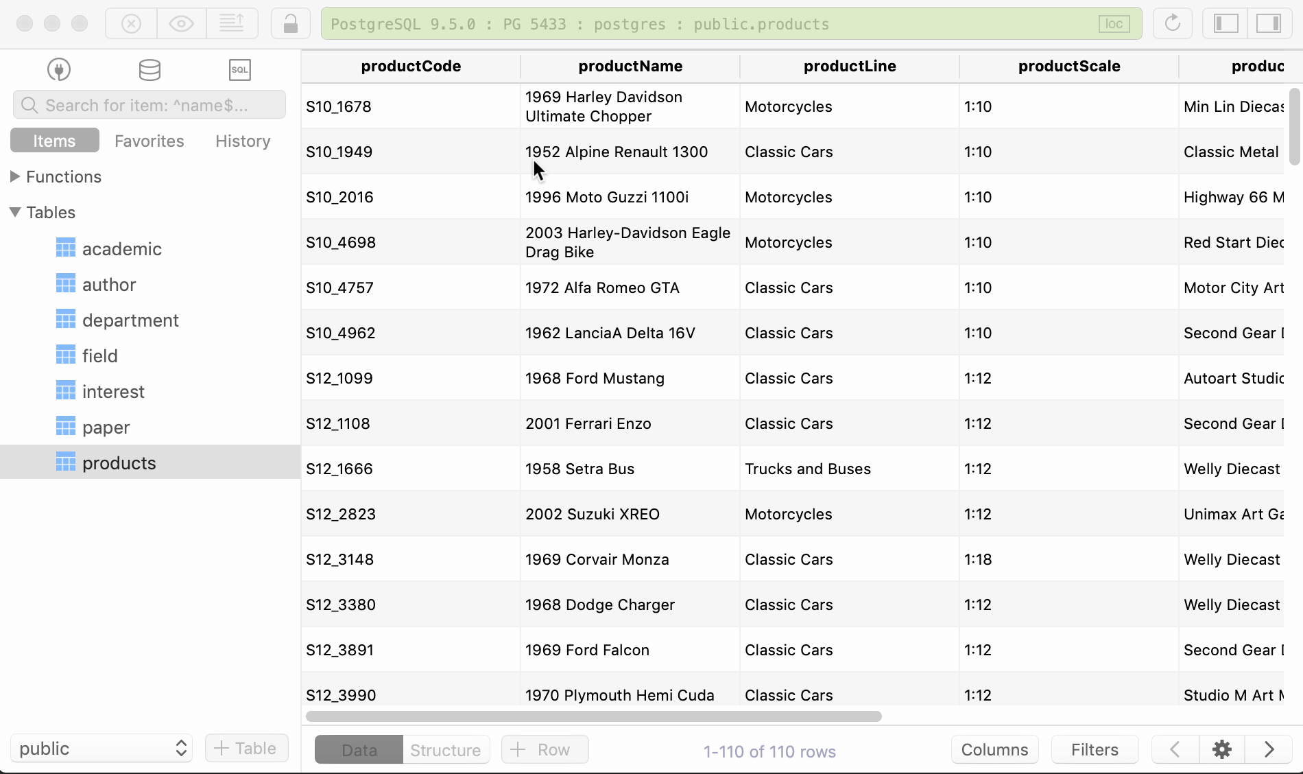 The best free Valentina Studio alternative for Mac TablePlus TablePlus