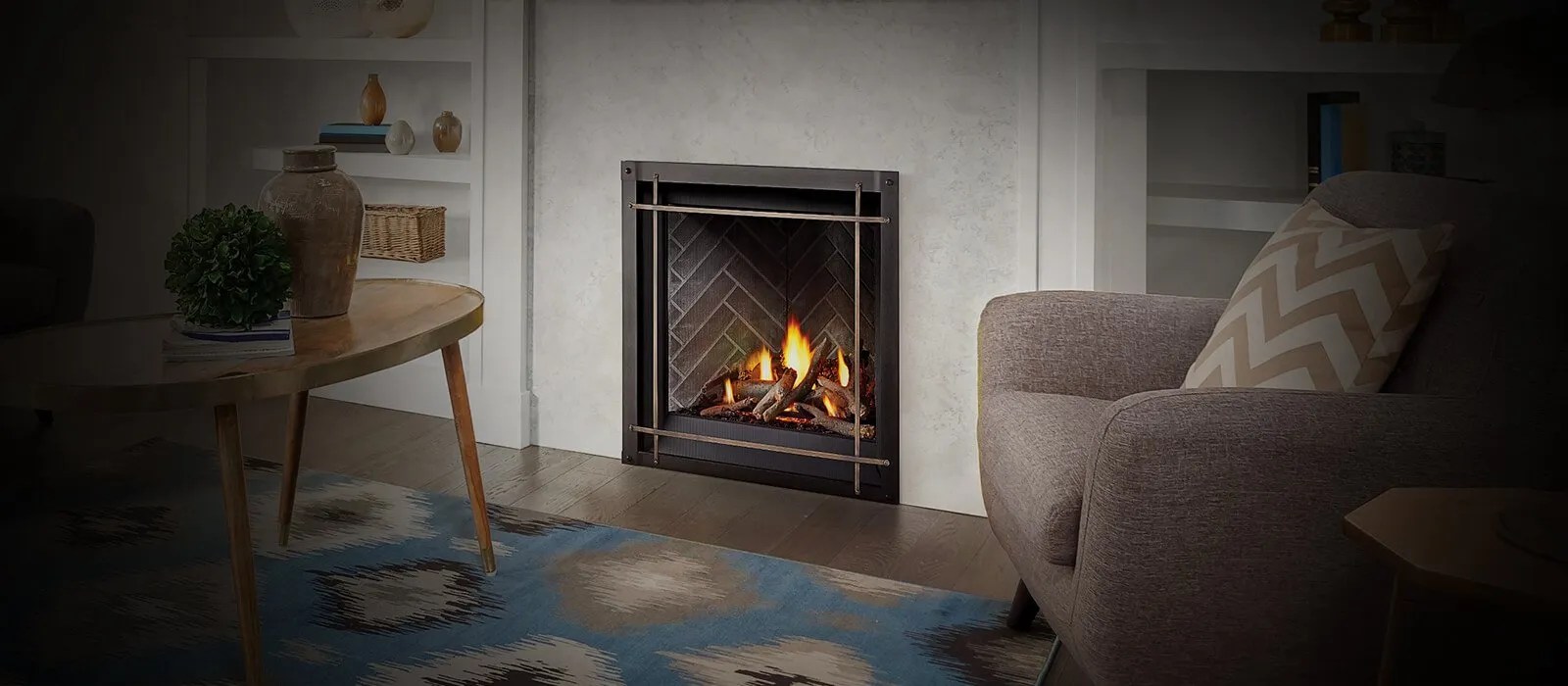 Table Rock Stone & Fireplace Gas Fireplaces in Omaha and Lincoln, NE.