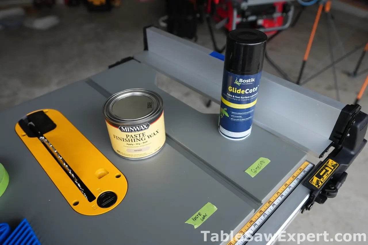 Top 3 Best Table Saw Waxes and How to Use Them