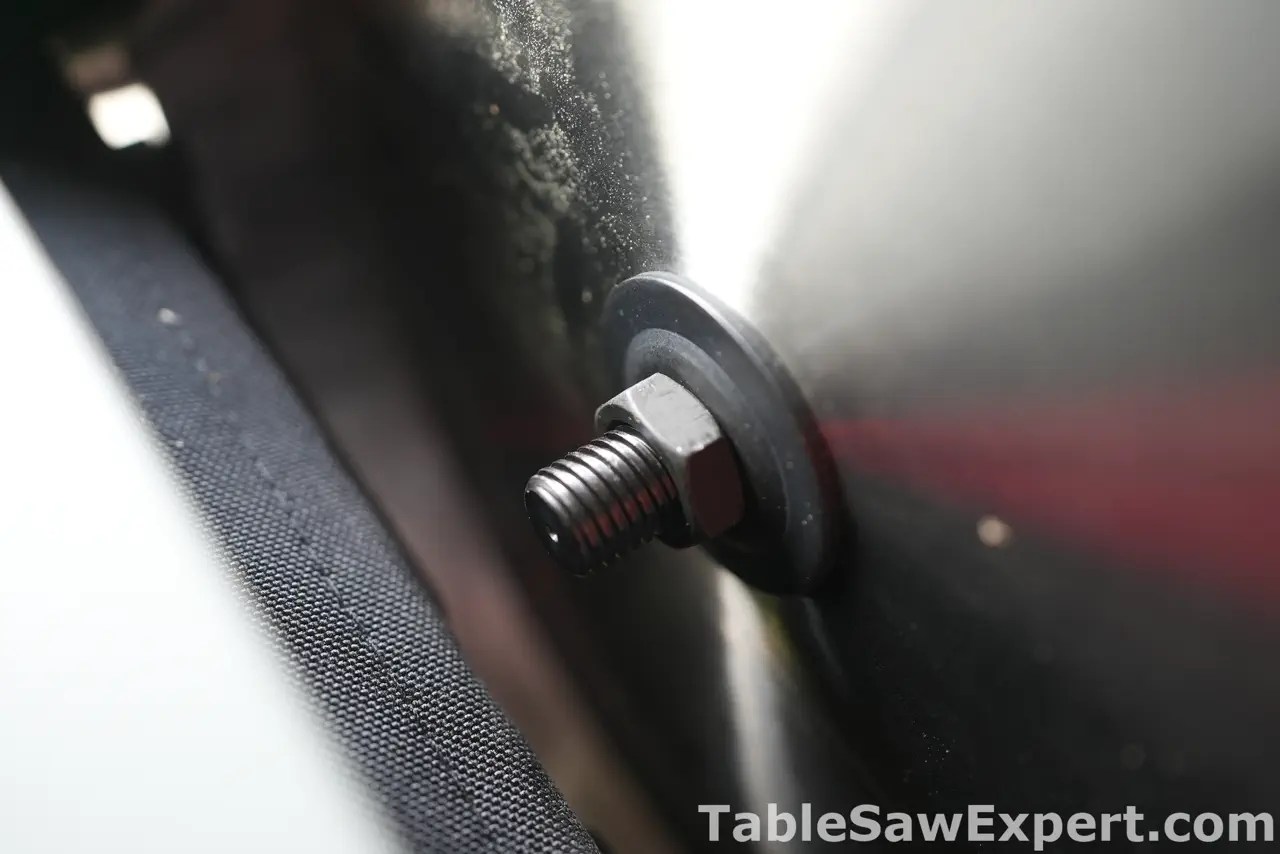 6 Ways to remove a stuck table saw arbor nut