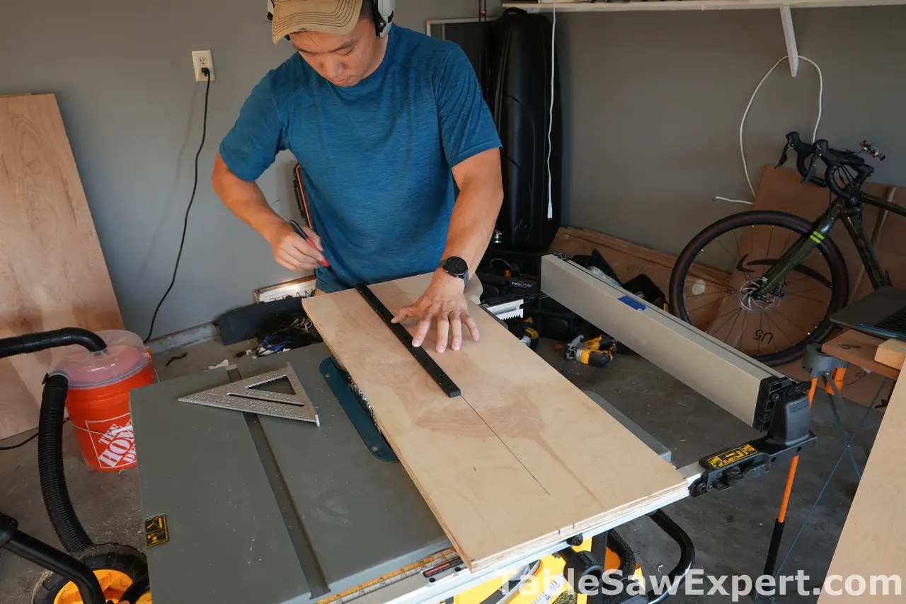 How to use your table saw as a jointer