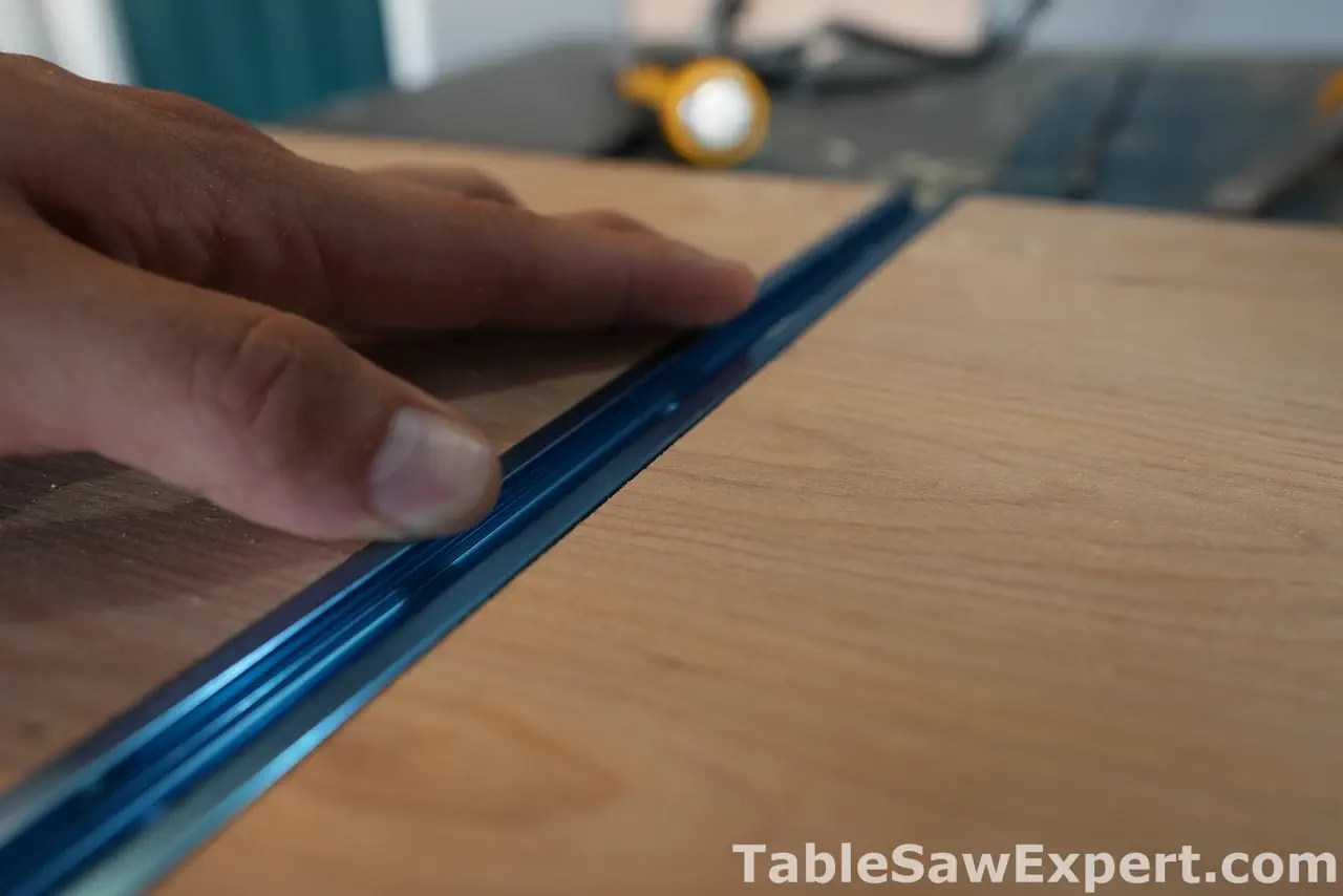 How to use your table saw as a jointer