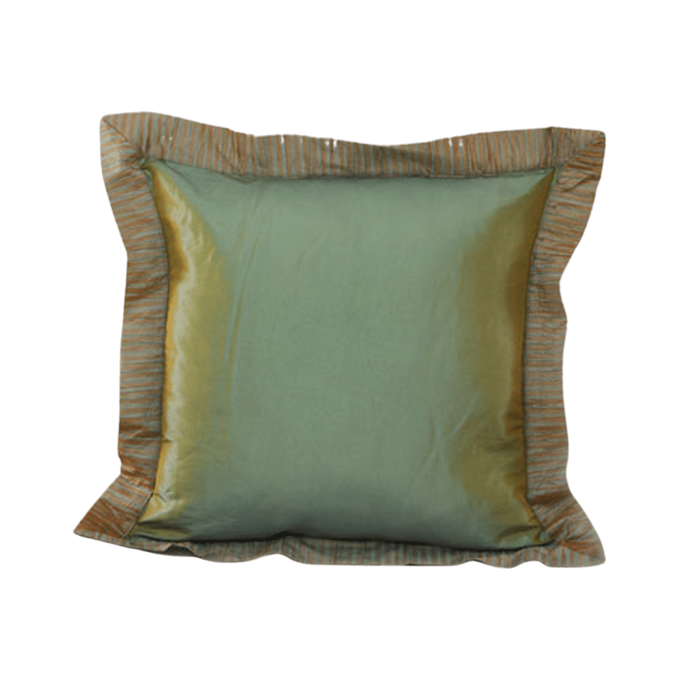 Pistachio Iridescent 2Tone Pillow (18") Tablescapes
