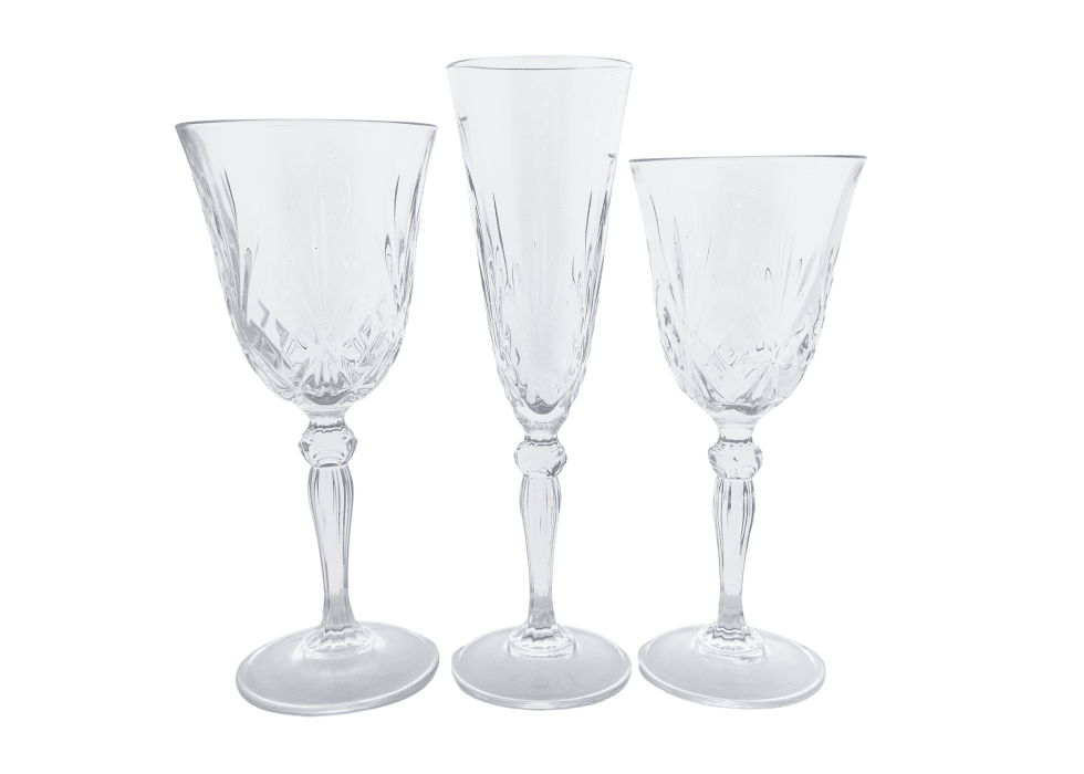 CUT CRYSTAL GLASSWARE Tablescapes