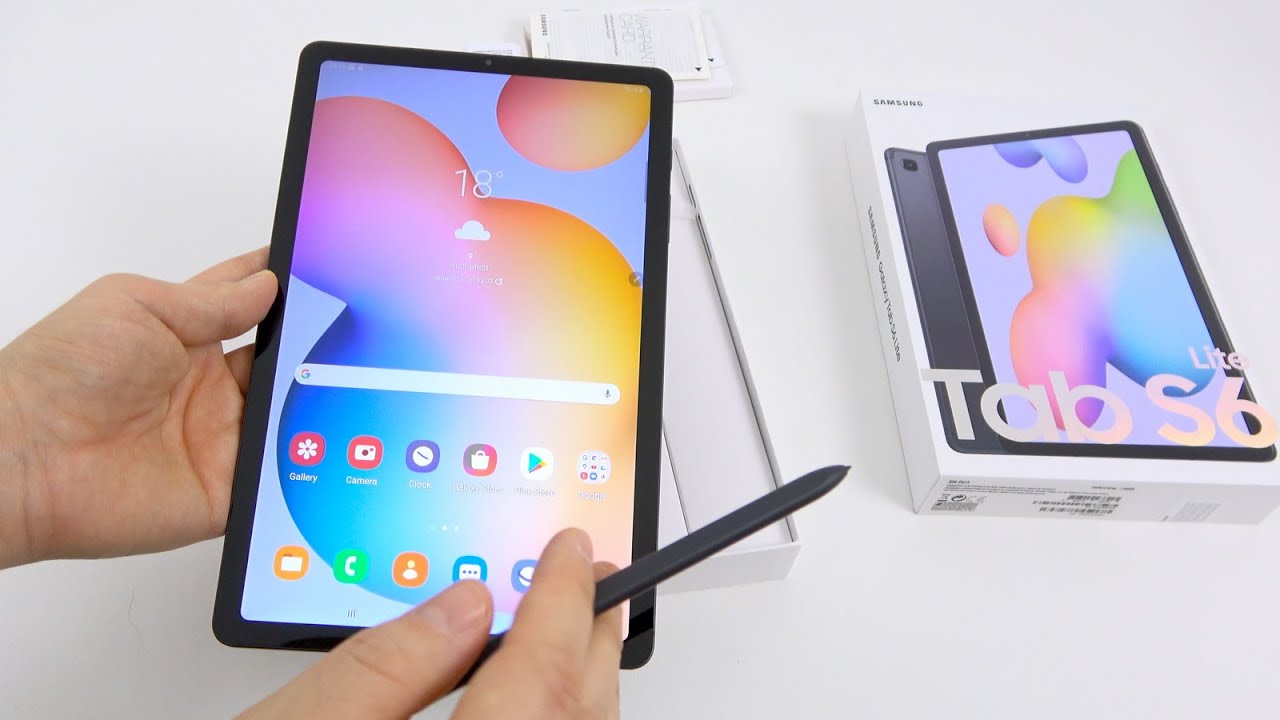 Samsung Galaxy Tab S6 Lite Unboxing Unibody Metal Tablet on a Lower Budget, With Stylus (Video)