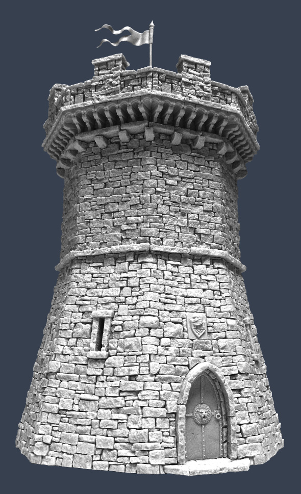Fortified Tower Tabletop World