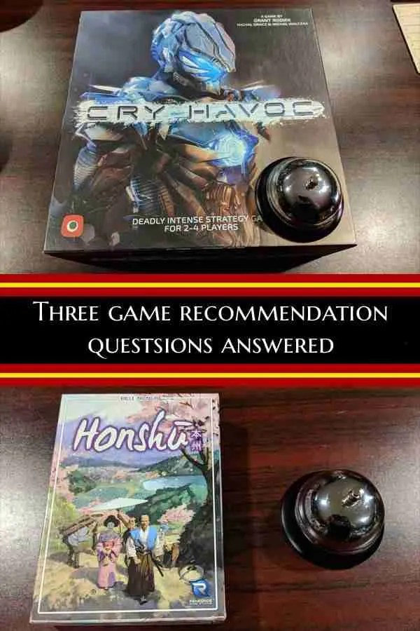 Answering Game Night Questions and Board Games, Ask The