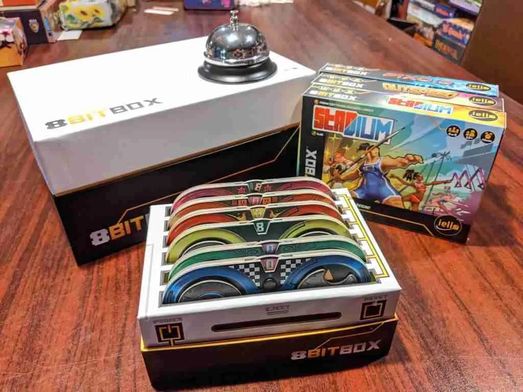 Board Game Review 8Bit Box from Iello Classic Retro Video Games