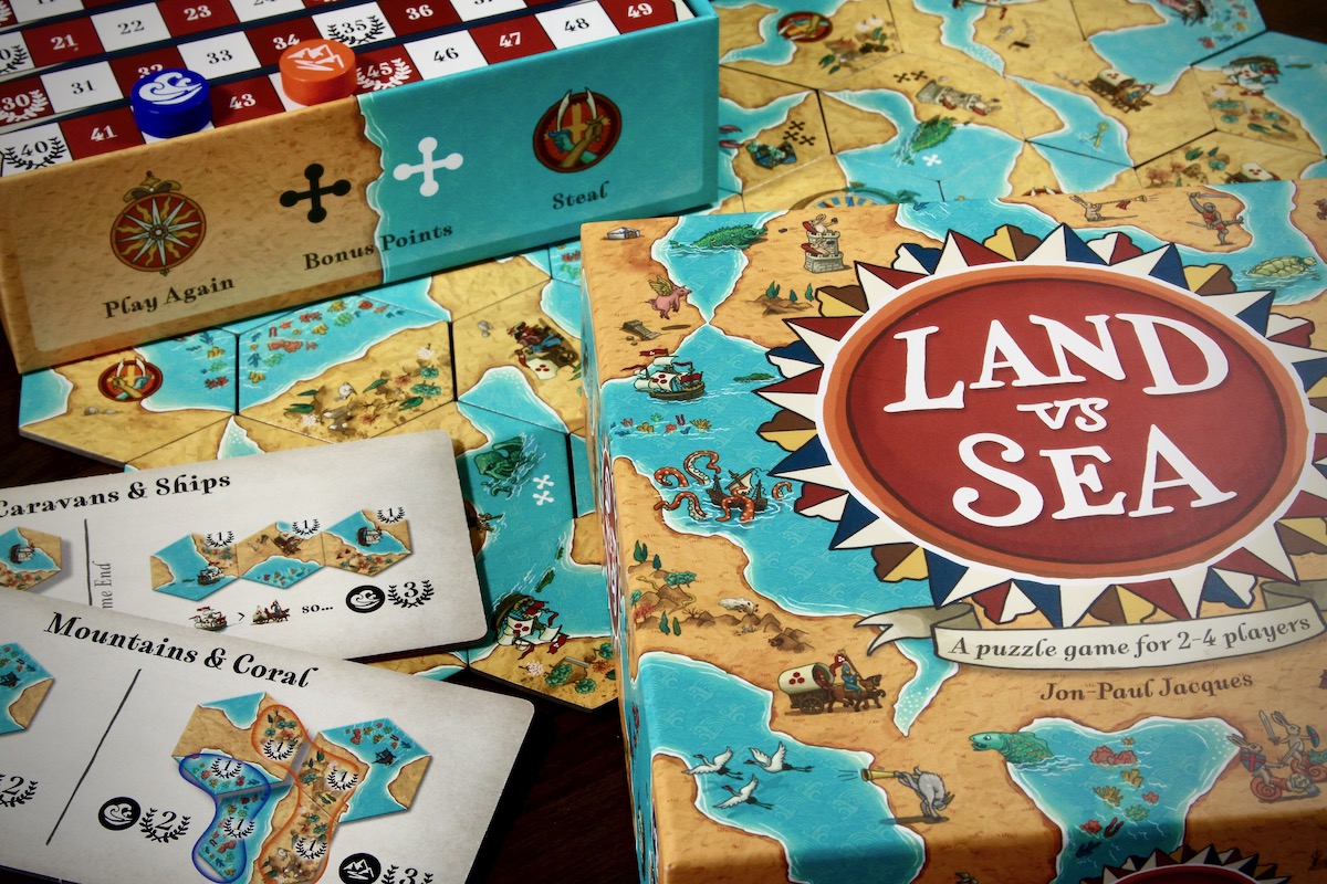 Land vs. Sea Board Game Review Tabletop Mom