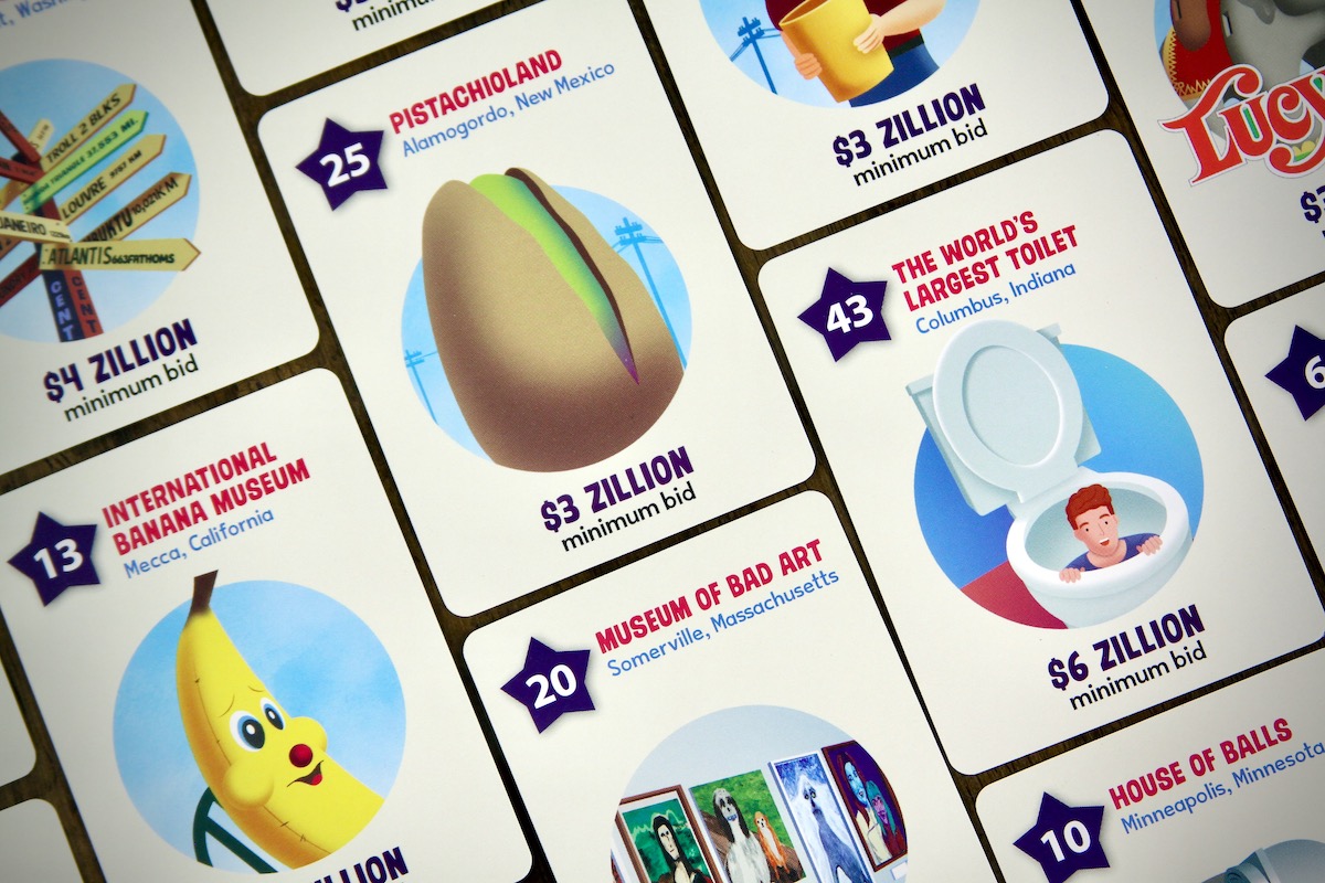 Zillionaires Road Trip USA Board Game Review Tabletop Mom