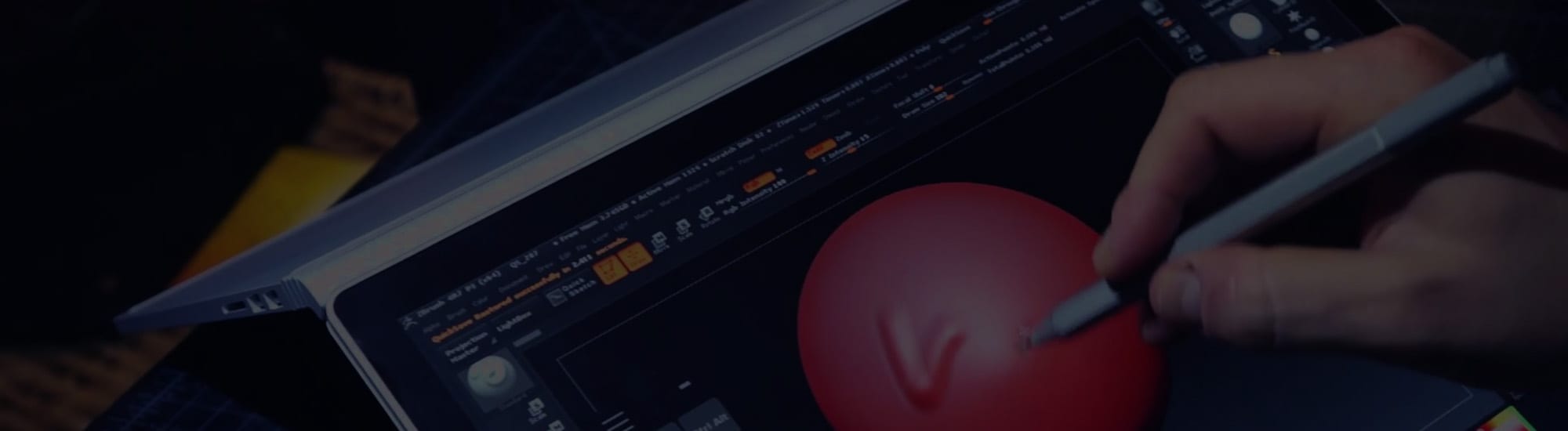 Artist Pad Stylus and Windows 10 Tablet apps Touch Screen Shortcuts