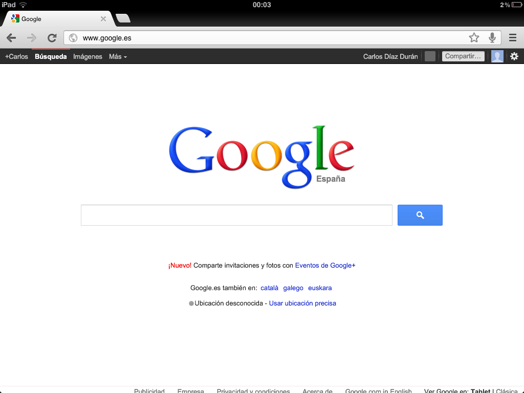 Chrome ya disponible para iPad y Android The Tablet's Blog