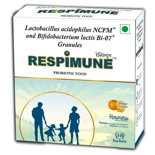 Respimune Stick Pack Optimizing Respiratory Health with L. acidophilus