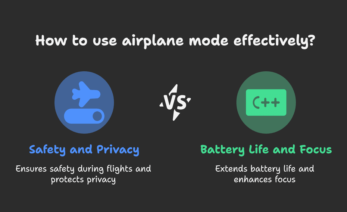 Best Practices for Using Airplane Mode
