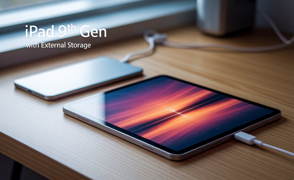 Types of External Storage Compatible with iPad 9th Gen