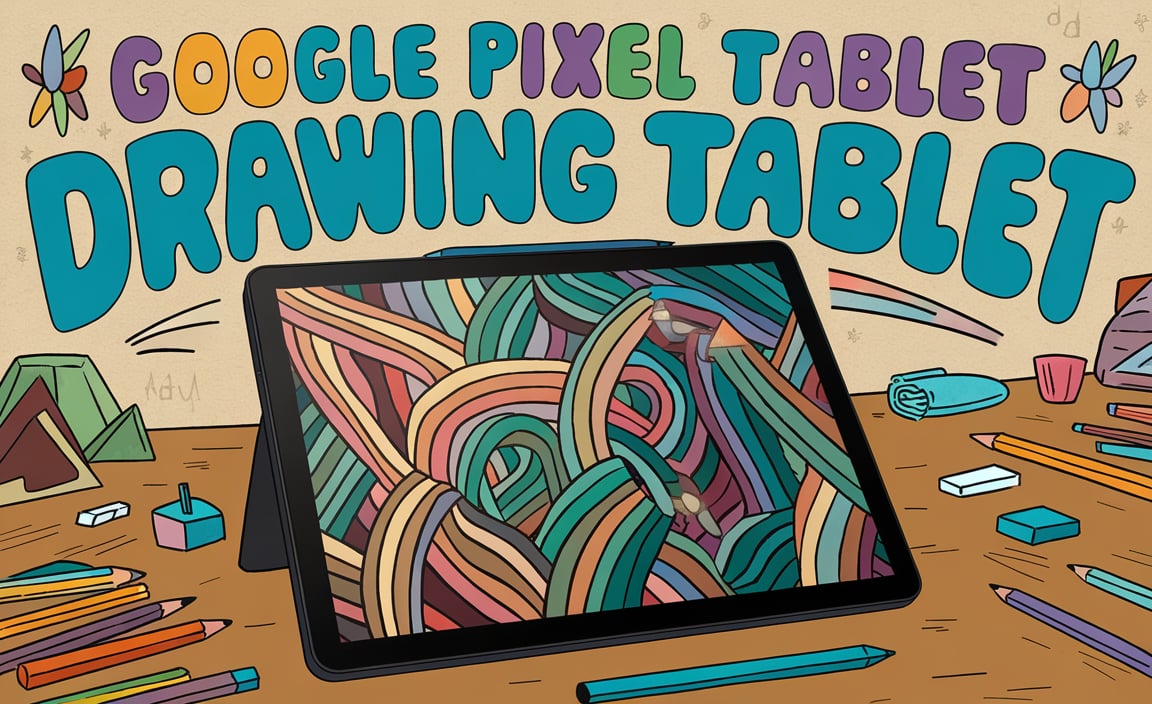Google Pixel Tablet Drawing Tablet