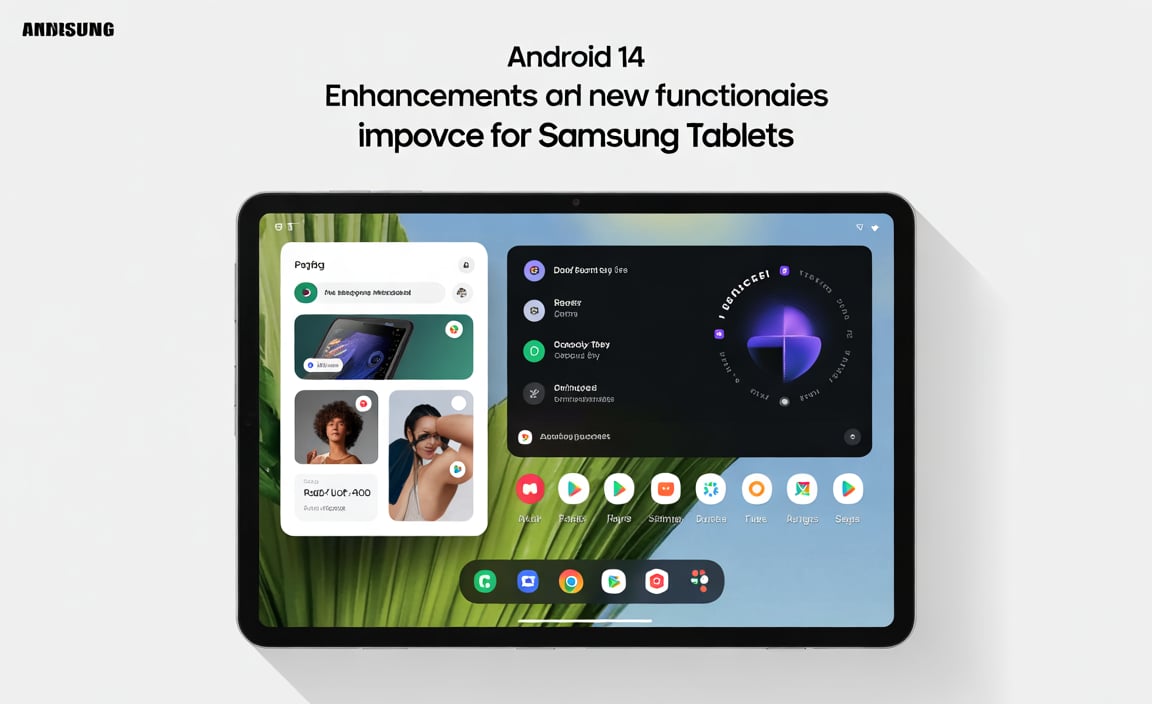Key Features of Android 14 on Samsung Tablets